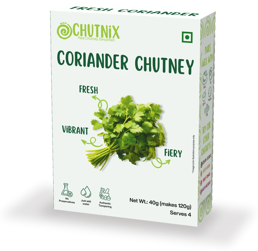 Chutnix Coriander Chutney 40 gram box