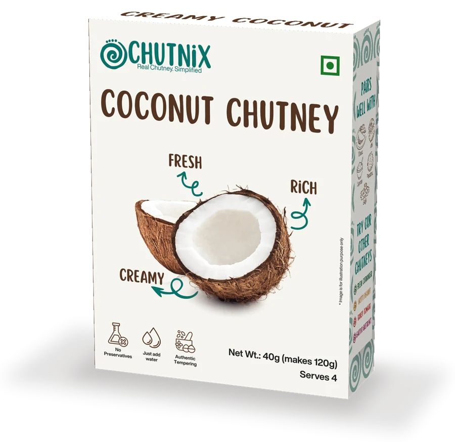 Chutnix Coconut Chutney 40 gram box